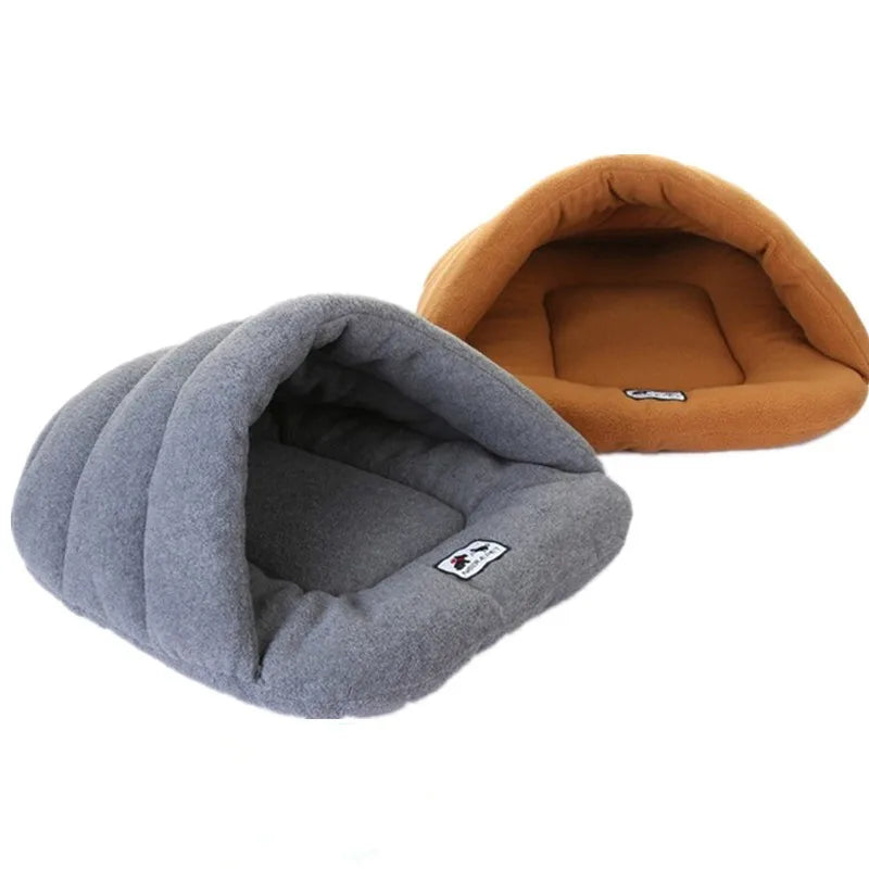 Winter Warm Slippers Style Dog Bed Pet & Dog